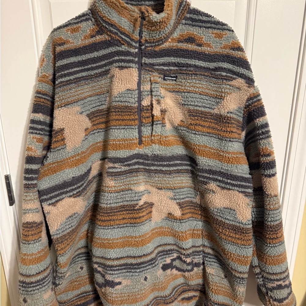 Southern Marsh Quarter Zip Pullover - 2xl